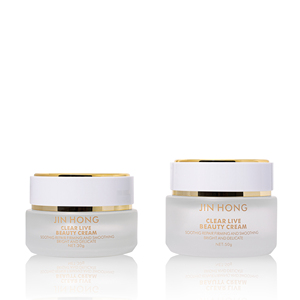 30g 50g 40ml 100ml 120ml Botol Krim Kaca dan Set Perawatan Kulit Semprot Pompa Botol Kosong untuk Kemasan Krim Wajah dan Losion - Product Image 3