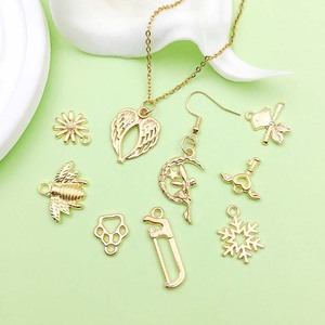 Pendentifs en alliage d'or Kc, série animaux, 21 styles variés, pour la création de bijoux, bracelets, colliers et accessoires DIY - Product Image 3
