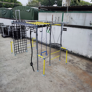 Accessoires <span class=keywords><strong>de</strong></span> tuyauterie galvanisés, station <span class=keywords><strong>de</strong></span> traction autoportante, rack à squats, obstacle <span class=keywords><strong>de</strong></span> combat ninja artisanal pour la cour, <span class=keywords><strong>barre</strong></span> <span class=keywords><strong>de</strong></span> singe - Product Image 3