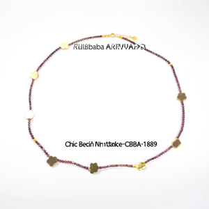 สร้อยคอแฟชั่นประดับลูกปัดสุดชิค-CBBA-1889 - Product Image 2
