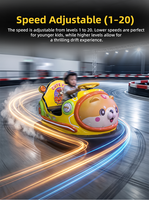 Funspace Arcade Amusement Ride Children Family Drift Mechanics Immersive Game Machine Bubble Bumper Car
