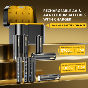 ZTGF AAA 배터리 충전식 1.5V 리튬 이온 배터리 고속 충전 원통형 리튬 셀 - Product Image 5