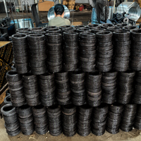 Fil recuit noir, fil en bobine de petite taille, fil de ligature, fil de fer recuit souple, fil de ligature pour la construction