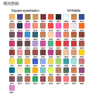 Palette de fard à joues DIY personnalisable avec logo, multicolore, imperméable, scintillante, mate pour le visage, pigment minéral léger, poudre de fard à joues pailletée