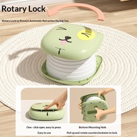 Guanyue Pot de toilette pliable pour enfants en PP, pour voiture, camping, voyage, urinoir portable, indispensable en cas d'urgence