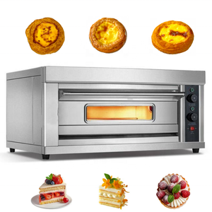 Forno Industriale Elettrico a Gas per Pasticceria, a 1, 2 o 3 Piani, con 4 o 6 Teglie, per Pane, Pizza e Dolci - Product Image 5