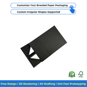 OEM Premium <b>Small</b> Package Boxes Paper Packaging Gift Box Recycled Materials Packaging Store Carton Colis Eco - Product Image 3