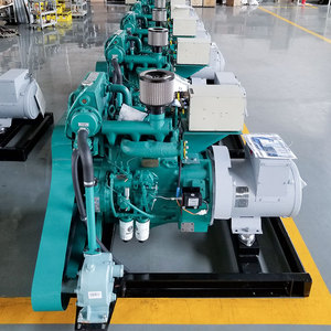 Groupe électrogène marin 300KW 375KVA avec démarrage automatique, châssis ouvert, 50Hz, composants moteur CCS - Product Image 3