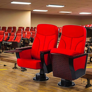 <span class=keywords><strong>Fauteuil</strong></span> en tissu confortable moderne pour sièges de cinéma et théâtre pour application scolaire - Product Image 4