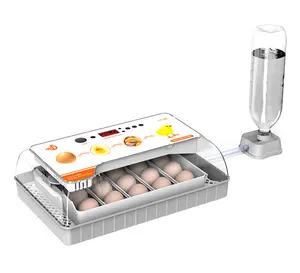 Mini incubateur HHD 2022 à rotation automatique, nouveau type couveuse de 20 œufs pour outil éducatif