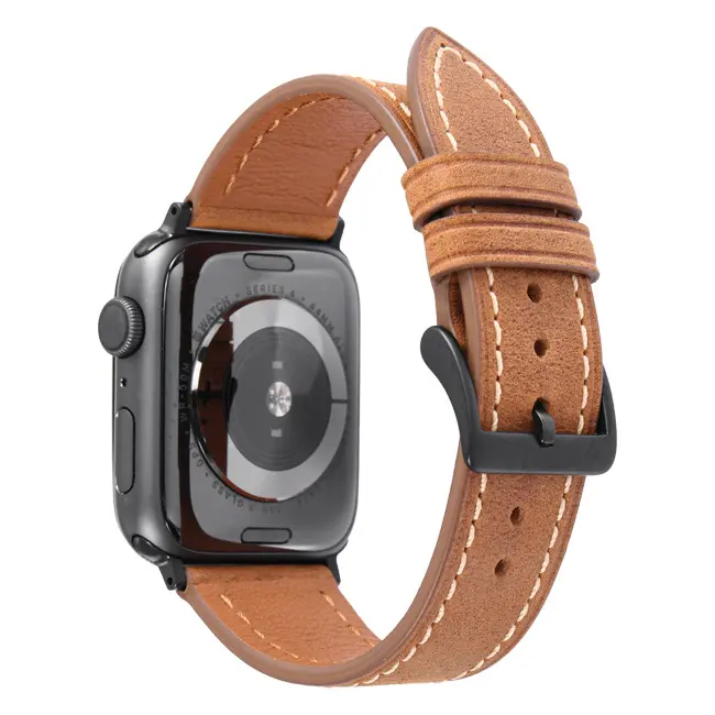 EACHE Bracelet De Montre New Arrival Calf Vintage Replacement Leather Smart Leather Watch Strap for Apple