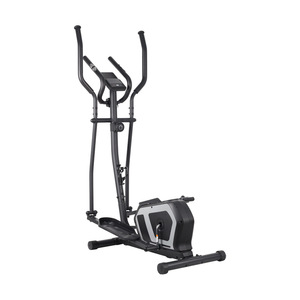 Nouveau modèle d'appareil elliptique domestique personnalisé pour l'exportation, avec roulettes mobiles, résistance magnétique, conception pliable et <span class=keywords><strong>roue</strong></span> arrière - Product Image 1