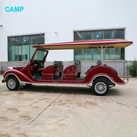 Modèle de voiturette de golf électrique classique voiture de tourisme vintage voiture de luxe