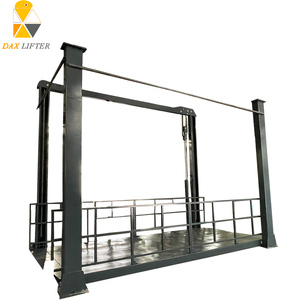Elevador de coche eléctrico portátil de 4 postes Elevador de piso a piso automático - Product Image 3