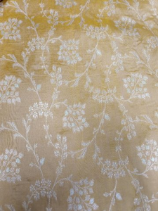 100% Banarasi Pure Silk <b>Fabric</b> - Product Image 3