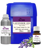 Penyegar Udara Aroma Terlaris Ekstrak Tanaman Minyak Lavender Murni 100% Alami Cairan Bunga Biru dengan Khasiat Perawatan Tubuh