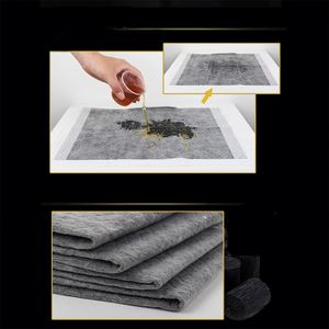 Tapis d'apprentissage de propreté super absorbant en coton 100% écologique et jetable avec charbon de bois pour chiens, chiots et chats - Product Image 6