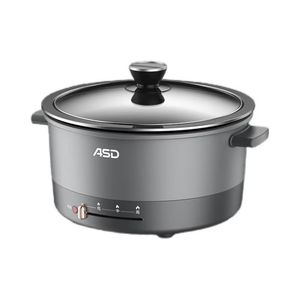 Olla Eléctrica Asd de 3.5L, Redonda, Antiadherente, Multifuncional, Calentamiento Rápido, Tapa Desmontable - Product Image 3