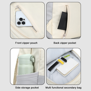 Sac à dos scolaire personnalisé, tendance, polyvalent, pour étudiantes, lycéennes et collégiennes - Product Image 3