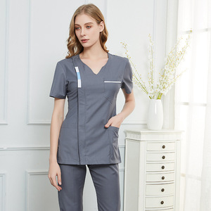 Uniforme de médecin, uniforme d'infirmière, costumes à manches longues et courtes pour l'hiver et l'été, vêtements de travail dentaires et buccaux, blouses blanches - Product Image 4