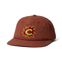 Casquette en chanvre bicolore personnalisée avec patch tissé, casquette de baseball à 6 panneaux non structurée à visière plate, casquette en chanvre Snapback Dad Hat à visière souple