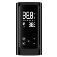 Démarreur de voiture d'urgence 12V avec compresseur d'air, démarreur de secours 1000A, charge rapide USB, gonfleur de pneus portable