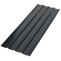 Feuille de toiture ondulée galvanisée 1150mm PPGI Tuile métallique pour abri de voiture et hangar 12Pcs/Pkg