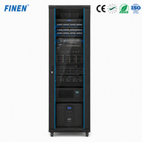 Armoire réseau FINEN 19 pouces, charge statique 800 kg, SPCC, garantie 1 an, service après-vente professionnel, personnalisation acceptée, en stock, moule privé