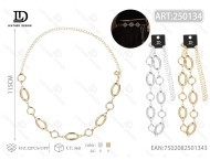 Catena da Vita Retrò in Lega di Zinco per Donna, Placcata Oro, Gioiello per il Corpo Geometrico alla Moda per Feste - Product Image 1