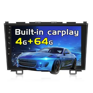 Dvd Player 9inch 4GB+64G ROTISS 8 Cores Universal Android Car Radio DSP Video Player Wireless Carplay Universal Car DVD Player