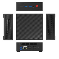 Mini PC N2 Directo de Fábrica, Intel N150, DDR4 16GB RAM, SSD Personalizado, Windows 11 Pro para Oficina, Hogar, Educación, Soporte OEM, Win11pro