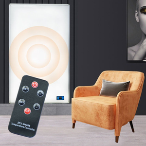 Radiateurs électriques modernes à haute efficacité énergétique, montés au mur, thermostat sur mesure, chauffage infrarouge par panneau - Product Image 1