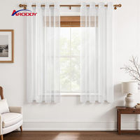 ARODDY Rideau en voile de polyester uni, multi-inspection, personnalisé, avec traitement anti-UV, 52"*H63"