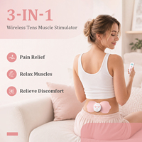 Électrodes corporelles réutilisables à faible impulsion, respectueuses de la peau, pour appareil TENS de soulagement de la douleur avec modes de massage - Vente en gros