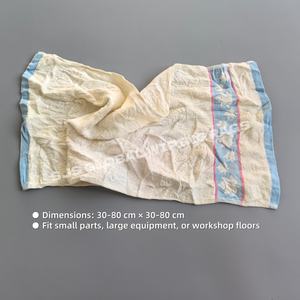 Trapos de Limpieza Industriales de Algodón de Súper Absorción, Trapos de Toalla Reciclados de Color para Limpieza - Product Image 3