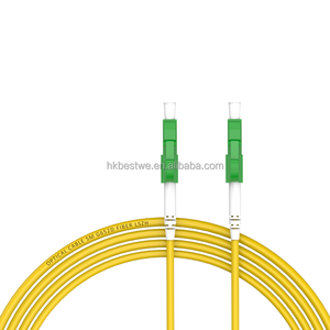 Cable de Fibra Óptica Fabricado en China, LC/APC, Monomodo G652D, Simplex, Revestimiento LSZH Amarillo, Longitud Personalizable, Cable Óptico Trenzado - Product Image 5