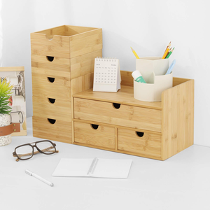 Custom Home Office Wooden Desktop Organizer Desktop <b>Drawer</b> <b>Storage</b> <b>Drawers</b> - Product Image 1