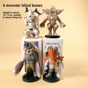 En stock, expédition immédiate : Figurine PVC pour boîte mystère de films et séries japonais, avec emballage d'origine, pour décoration de bureau et jouet. - Product Image 1