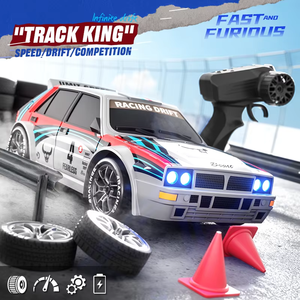 Voiture RC de drift SG204PRO 1/24 4WD 2.4G haute vitesse avec lumières LED, pneus supplémentaires, prête à l'emploi, construction métallique, jouet pour enfants - Product Image 5