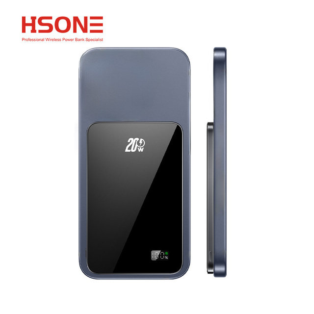 New 4 in 1 Ultra Thin Aluminum Alloy Mini Magnetic Power Bank Wireless Fast Charging Power Bank 5000 New Ultra Thin