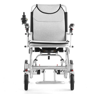 Frenado preciso Estacionamiento preciso Torneado suave Viaje conveniente para personas discapacitadas Silla de ruedas eléctrica de aleación de aluminio - Product Image 5