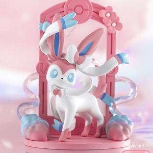 Figuras de Acción de PVC Auténticas 100% Funism Pokemoned Eevee, Escala 1/12, 9 Piezas/Caja, Cajas Sorpresa, Juguetes Coleccionables en Miniatura, Edad 14+, Hechos a Mano - Product Image 5