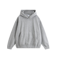 Sweat à capuche unisexe personnalisé 400 g/m² en molleton bouclette avec fermeture éclair intégrale, motif araignée, poche, 100 % coton, sérigraphié, pour homme, manches longues, collection automne, écoresponsable