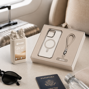 All-In-One <b>Multifunctional</b> Electronics Set With Phone Stand Case Earbuds <b>Charger</b> Neck Massager Personalized Logo - Product Image 5