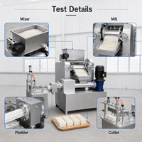 Machine à fabriquer du savon miniature DDCT-100, design compact pour les tests d'échantillons, facile à utiliser et à entretenir