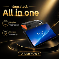 Système de point de vente en libre-service IMachine P3T 10,1 pouces Android, processeur 8 cœurs, écran tactile capacitif, Bluetooth 5.0/WiFi 5, résolution 1280x800