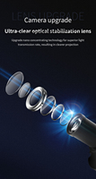Projecteur LED publicitaire professionnel étanche IP67 pour extérieur avec logo Gobo et refroidissement par ventilateur pour restaurant, bar, hôtel