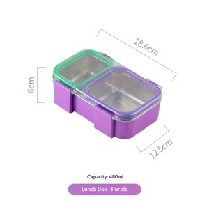 Boîte à lunch mini grillagée en acier inoxydable 304 de qualité alimentaire, spécialement conçue pour les repas faibles en gras - Product Image 5
