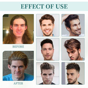 OEM Hydratant Brillant <span class=keywords><strong>Anti</strong></span> Frisottis <span class=keywords><strong>Homme</strong></span> Crème Forte Cheveux Plexus Pommades <span class=keywords><strong>Anti</strong></span> Break Cires pour Cheveux pour Hommes Laque Coiffante - Product Image 4
