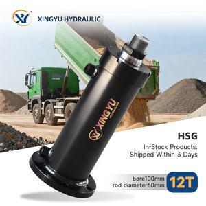 Cylindre hydraulique en acier inoxydable de grande taille, cylindre hydraulique personnalisé OEM standard Xcmg Grader <span class=keywords><strong>Gr</strong></span> 215 12 tonnes, marchandises en stock - Product Image 1